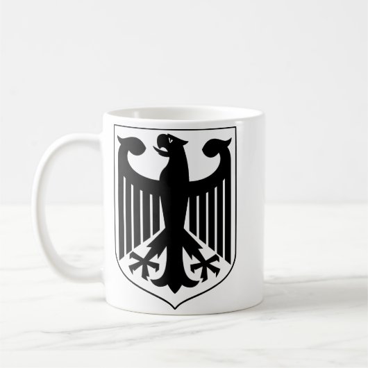 Wappen Deutschlands Kaffeetasse (Links)