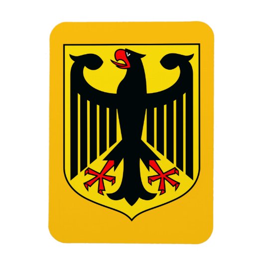 Wappen Deutschlands Magnet (Vertikal)
