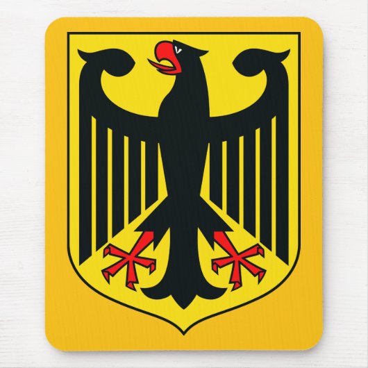 Wappen Deutschlands Mousepad (Vorne)