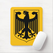Wappen Deutschlands Mousepad (Mit Mouse)
