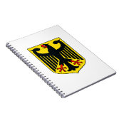 Wappen Deutschlands Notizblock (Rechte Seite)