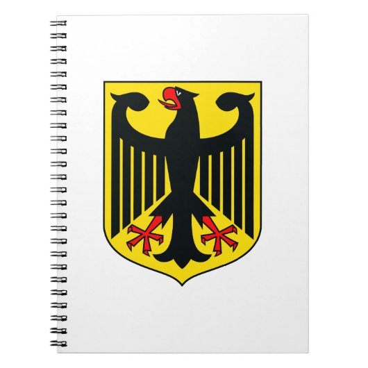 Wappen Deutschlands Notizblock (Vorderseite)
