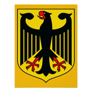 Wappen Deutschlands Poster