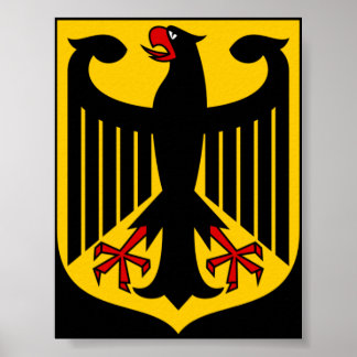 Wappen Deutschlands Poster