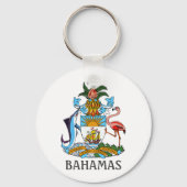 Wappen - die Bahamas Schlüsselanhänger (Vorderseite)