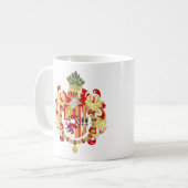 Wappen Don John von Österreich Kaffeetasse (Vorderseite Links)