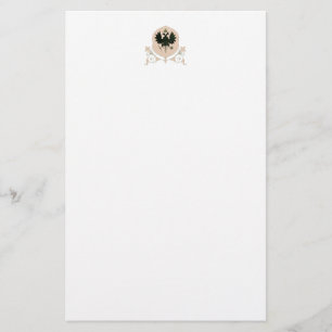 Wappen-Entwurf ~ Briefpapier/Briefkopf/ Briefpapier