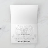 Wappen Familienwappen-60. Geburtstagskarten Karte (Innenseite)