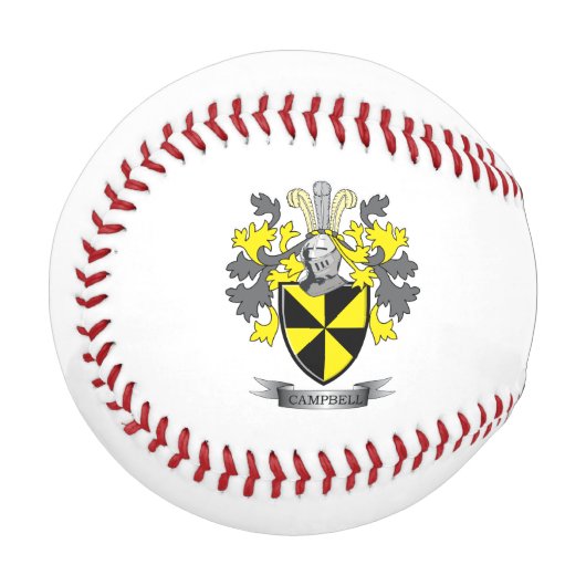 Wappen-Familienwappen Baseball (Vorderseite Links)