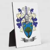 Wappen-Familienwappen Fotoplatte (Seite)