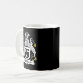 Wappen-Familienwappen Kaffeetasse (Vorderseite Links)