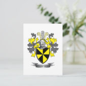 Wappen-Familienwappen Postkarte (Stehend Vorderseite)