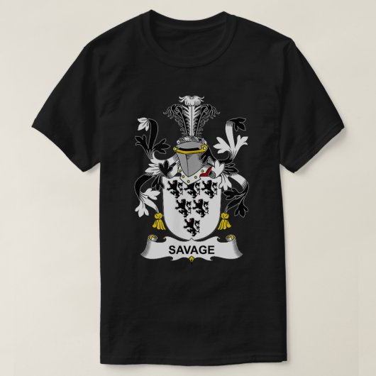 Wappen-Familienwappen T-Shirt (Design vorne)