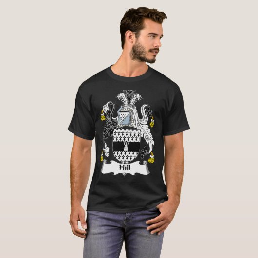 Wappen-Familienwappen T-Shirt (Vorne ganz)