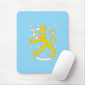 Wappen Finnlands Mousepad (Mit Mouse)