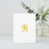 Wappen Finnlands Postkarte (Stehend Vorderseite)