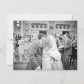 Wappen-Foto für Wasserfarben Grün und Weiß-Hydrang Dankeskarte (Rückseite)