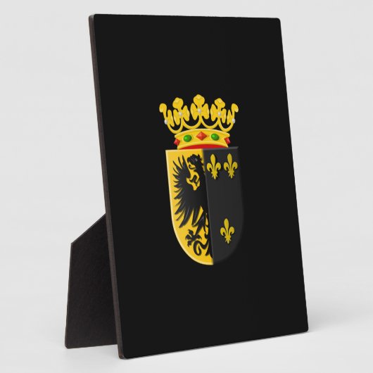 Wappen Fotoplatte (Seite)