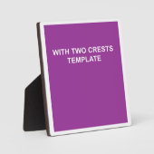 Wappen Fotoplatte (Vorderseite)