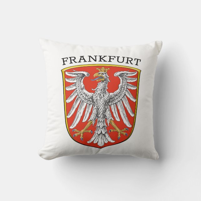 Wappen Frankfurts - DEUTSCHLAND Kissen (Vorderseite)
