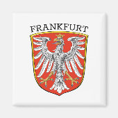 Wappen Frankfurts - DEUTSCHLAND Magnet (Vorne)