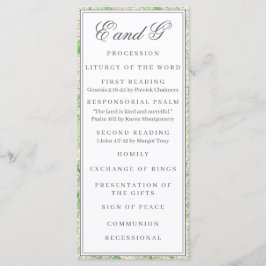 Wappen für Aquarellblau und Weiß-Hydrangea Menükarte