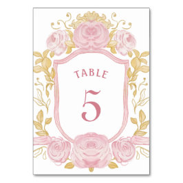 Wappen für Aquarellfarben Tischnummer