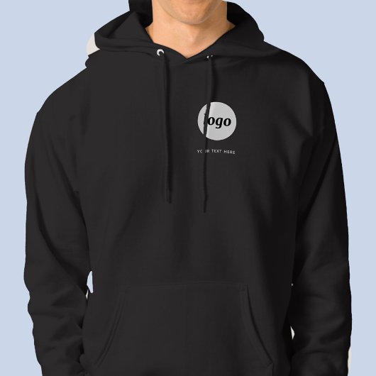 Wappen für einfache Logos und Textwerbung Hoodie
