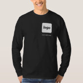 Wappen für einfache Logos und Textwerbung T-Shirt (Vorderseite)