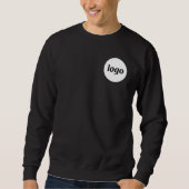Wappen für einfache Logowerbung Sweatshirt (Vorderseite)