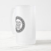 Wappen für Marineschützer mit Aircrew und IFGA Fro Mattglas Bierglas (Vorderseite Links)