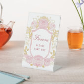 Wappen für Rose in Aquarellfarben Favoriten für da Sockelschild (In SItu)