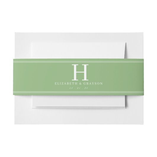 Wappen für Wasserfarben Blau und Weiß Einladungsbanderole (Vorderseite Beispiel)