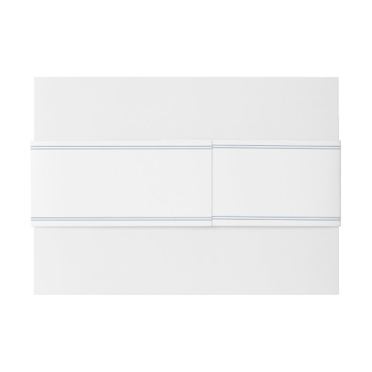 Wappen für Wasserfarben Blau und Weiß Einladungsbanderole (Rückseitenbeispiel)