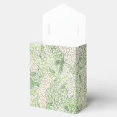 Wappen für Wasserfarben Grün und Weiß-Hydrangea Geschenkschachtel (Geöffnet)