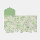 Wappen für Wasserfarben Grün und Weiß-Hydrangea Geschenkschachtel (Ungefaltet)