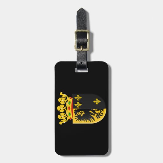 Wappen Gepäckanhänger (Vorderseite vertikal)