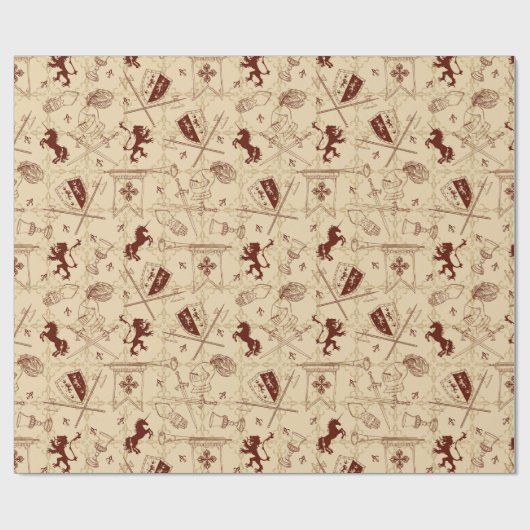 Wappen Geschenkpapier (Flach)