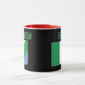 Wappen-Gewohnheits-Tasse Abruzzos, Italien Tasse (Zentrum)