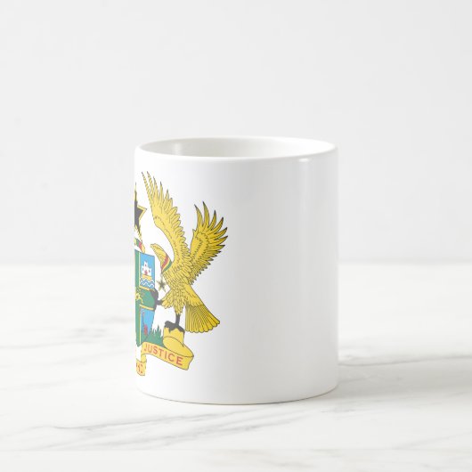 Wappen Ghanas Kaffeetasse (Mittel)