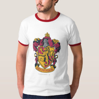 Wappen-Gold und Rot Harry Potter | Gryffindor T-Shirt