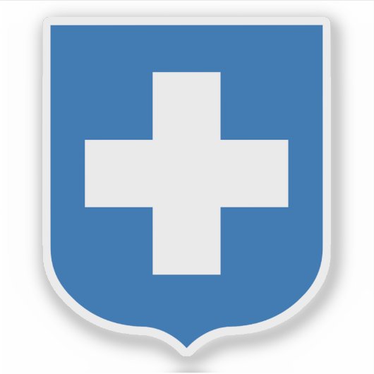 Wappen Griechenlands (1924-1935) Aufkleber (Vorderseite)