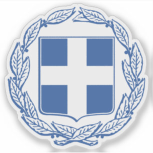 Wappen Griechenlands (1975-Gegenwart) Aufkleber