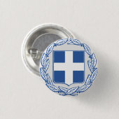 Wappen Griechenlands Button (Vorne & Hinten)