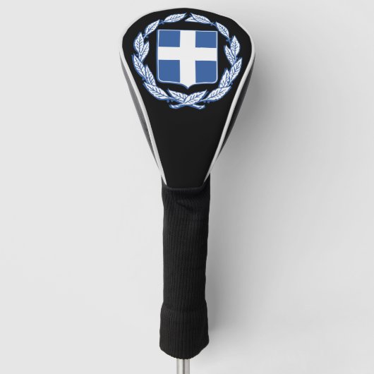 Wappen Griechenlands Golf Headcover (Vorderseite)