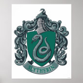 Wappen-Grün Harry Potter | Slytherin Poster (Vorne)
