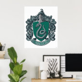 Wappen-Grün Harry Potter | Slytherin Poster (Heimbüro)