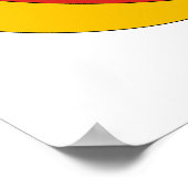 Wappen Guerrero Mexico Offizielles Symbol Logo Poster (Ecke)