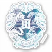 Wappen Harry Potter | Aguamenti HOGWARTS™ Aufkleber (Vorderseite)