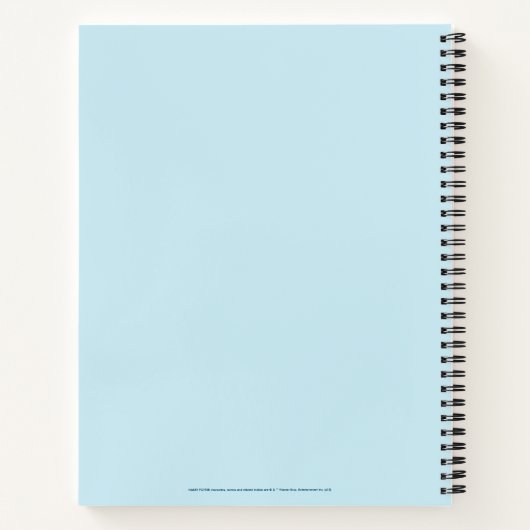 Wappen Harry Potter | Aguamenti HOGWARTS™ Notizblock (Rückseite)